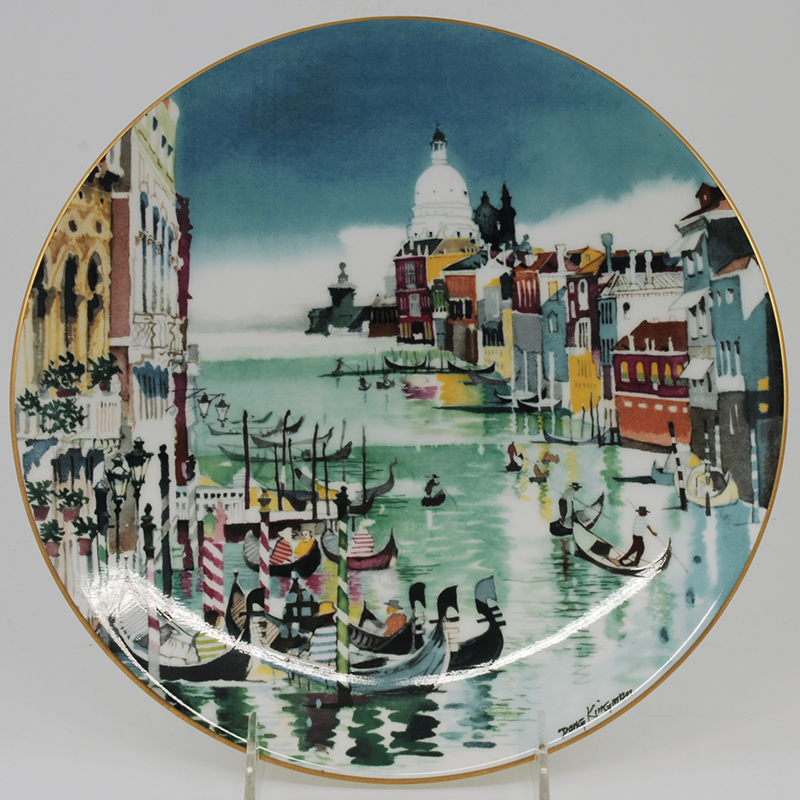 Grand Canal Venice Plate