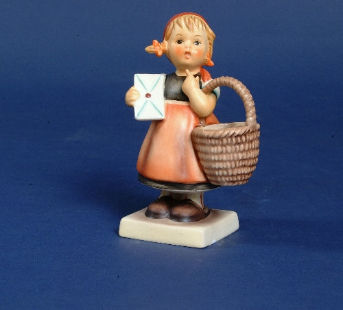 Meditation Girl w/ Letter &amp; Basket TMK#5