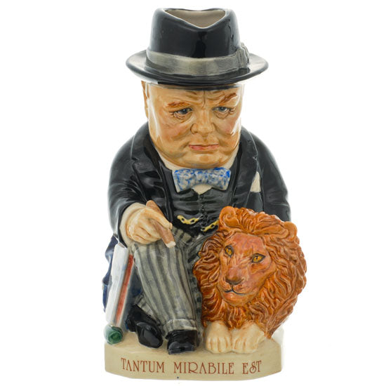 Winston Churchill Seated Toby Large Black