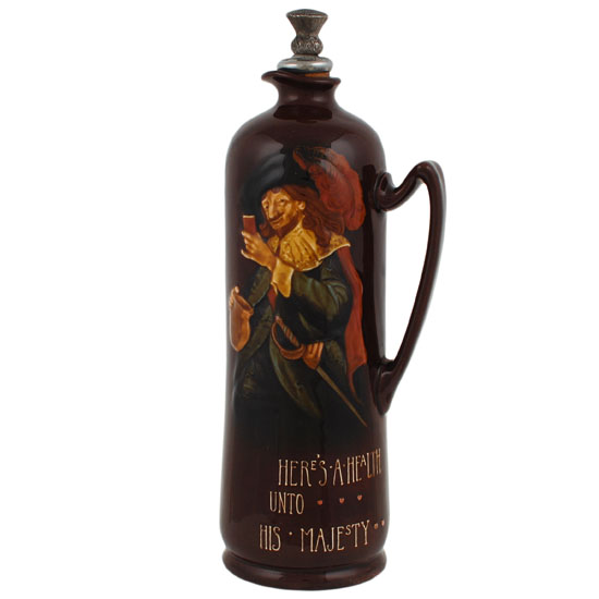 Health Unto His Majesty Flask