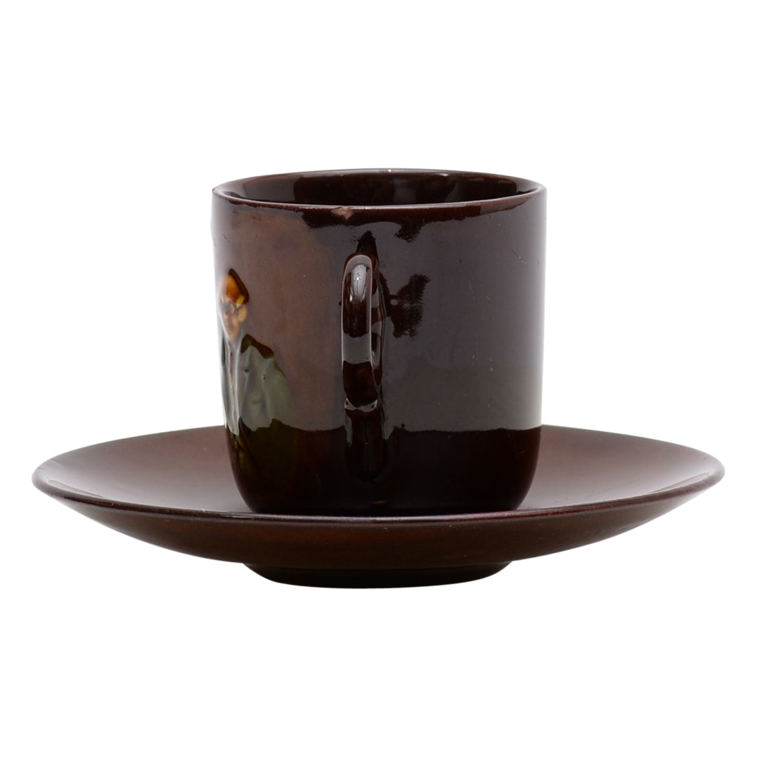 Espresso Cup and Saucer Kingsware Mr. Pickwick