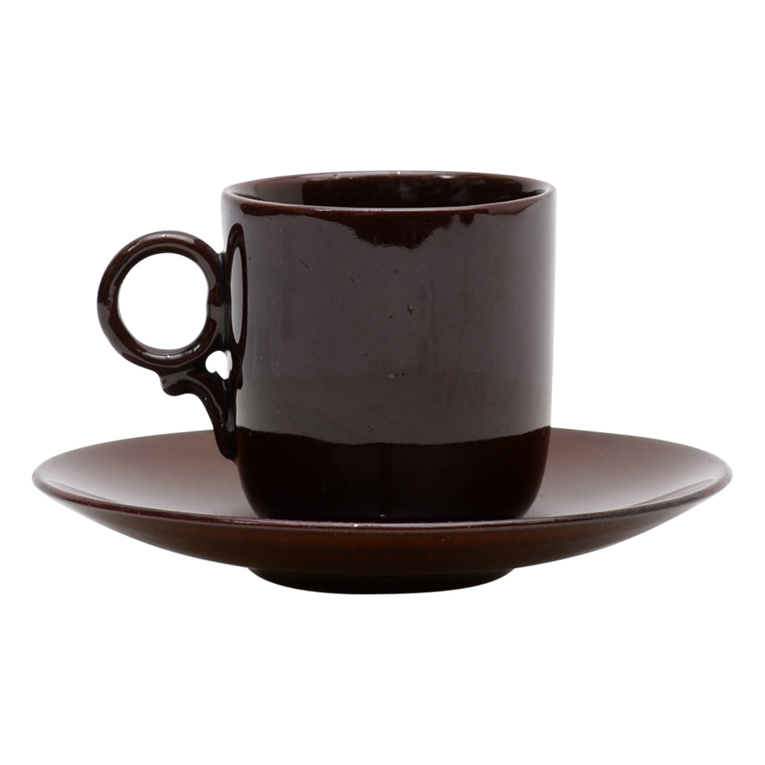 Espresso Cup and Saucer Kingsware Mr. Pickwick