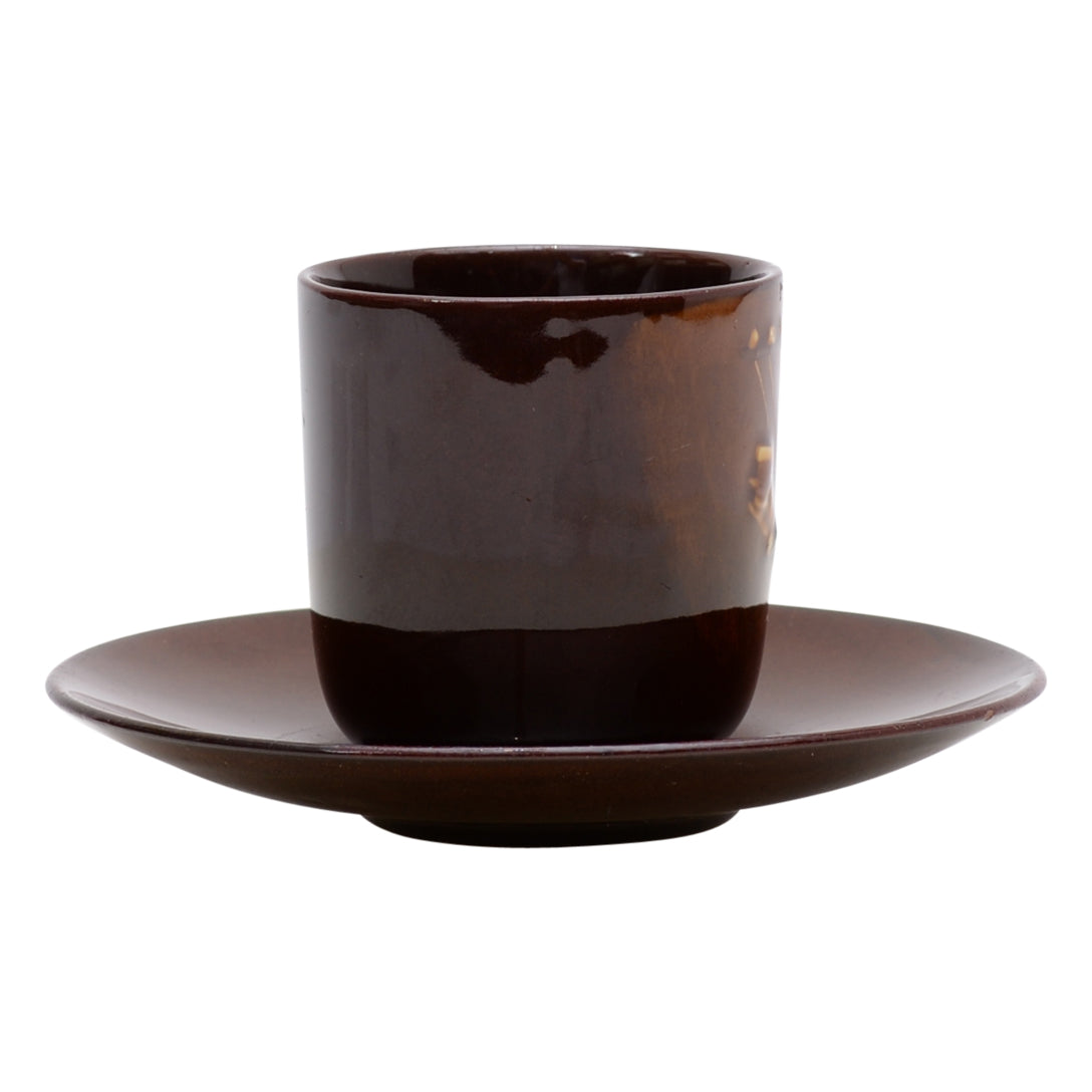 Espresso Cup and Saucer Kingsware Mr. Pickwick