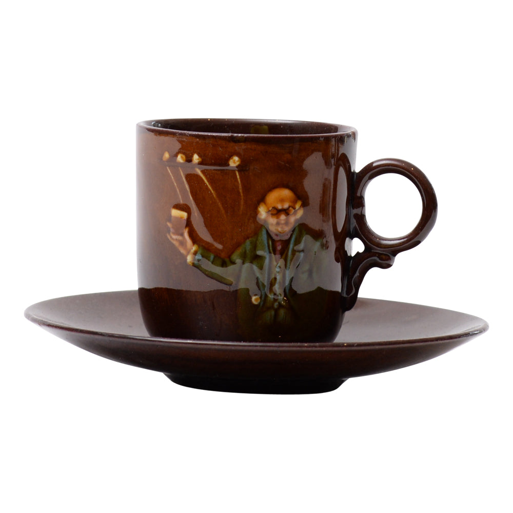 Espresso Cup and Saucer Kingsware Mr. Pickwick