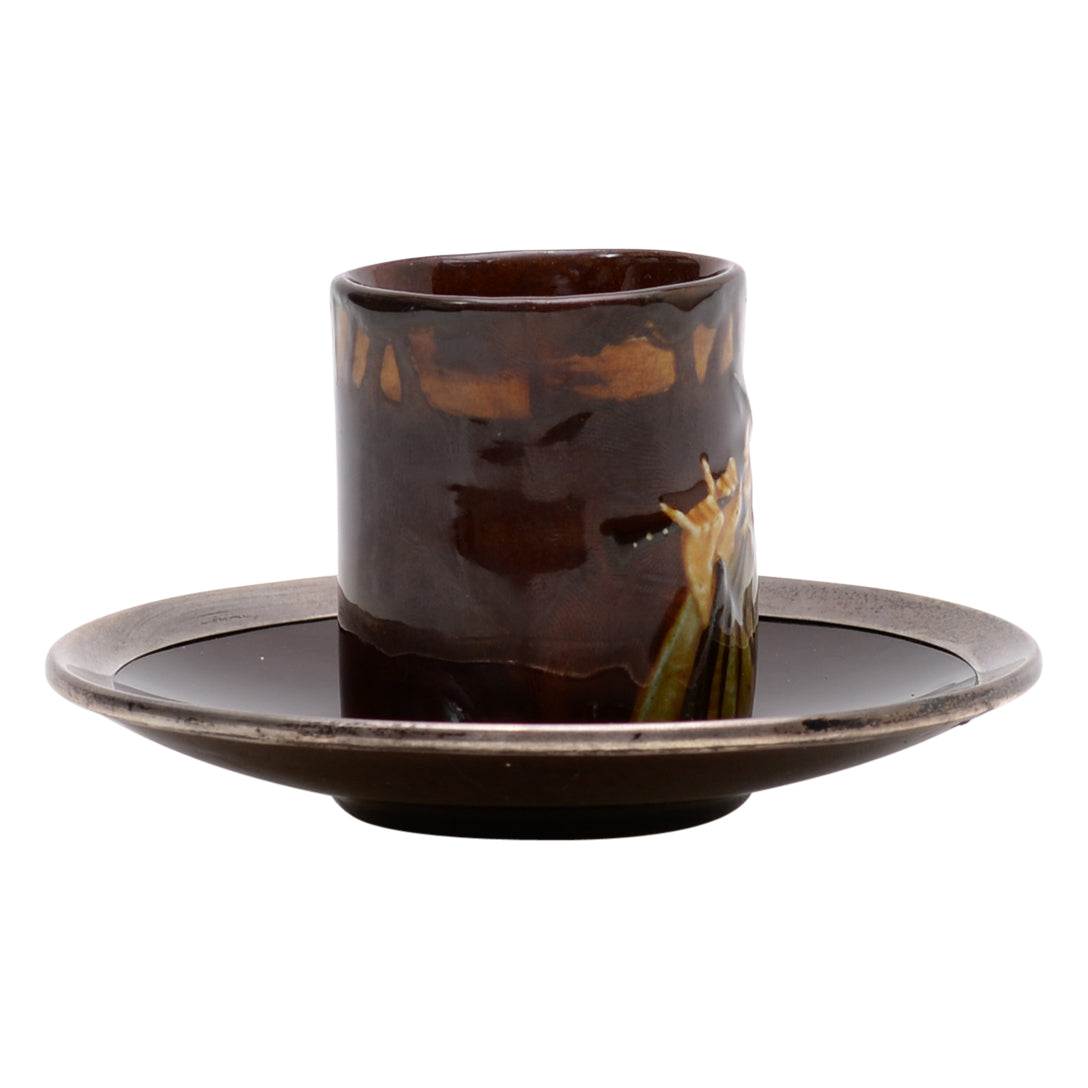 Expresso Cup and Saucer Kingsware Pied Piper