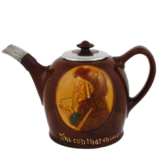 Dame - the Cup that Cheers Teapot