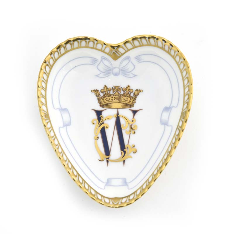 Royal Wedding Heart Tray Sample