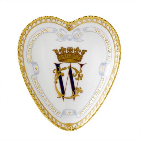 Royal Wedding Heart Tray