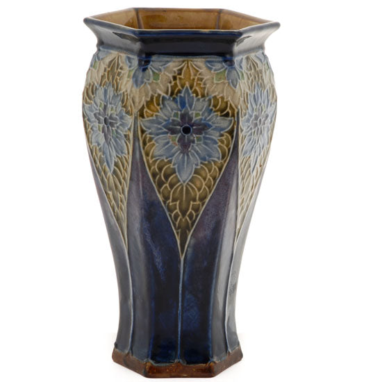 Blue Florals Vase