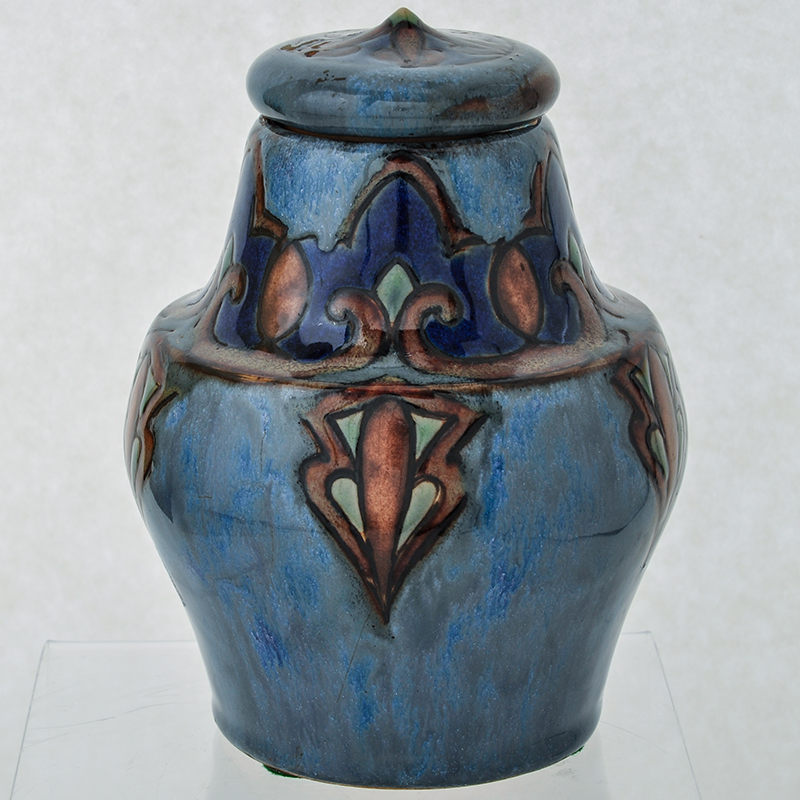 Art Nouveau Stoneware Jar