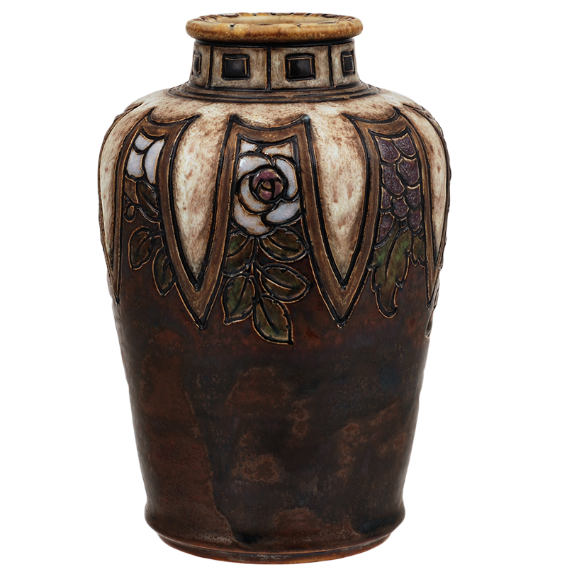 William Rowe Stoneware Vase