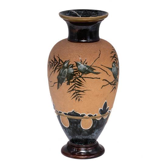 Lambeth Vase Birds Amongst Trees