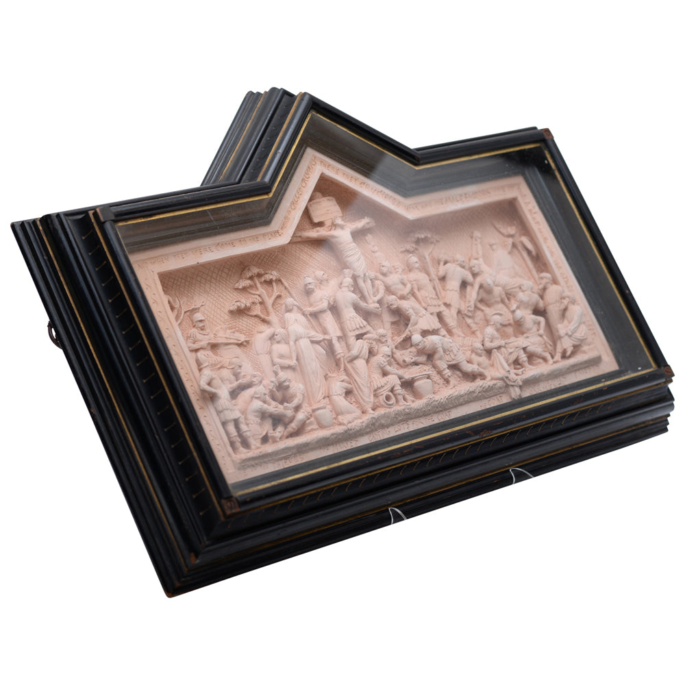Terracotta Panel - The First Hour of the Crucifiction