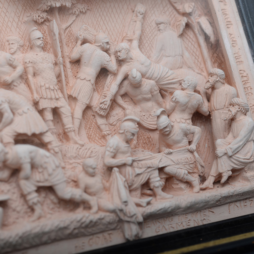 Terracotta Panel - The First Hour of the Crucifiction