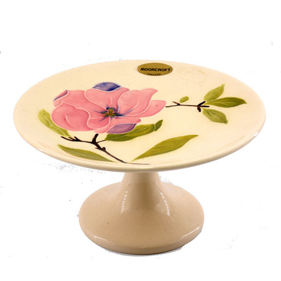 White Magnolia Moorcroft Tazza