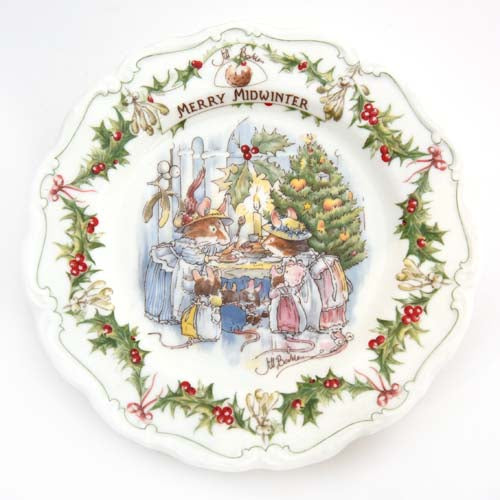 Merry Midwinter Plate