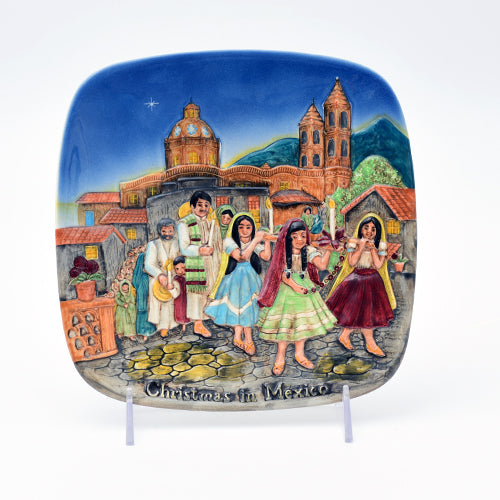 Christmas in Mexico Plate Beswick