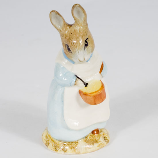 Royal Doulton Bunnykins Mrs Rabbit Cooking - pascoeandcompany