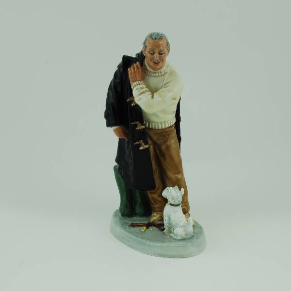 Prototype,man walks scotty dog,3of3 we had one with black dog (this is wht dog) ms-7219,