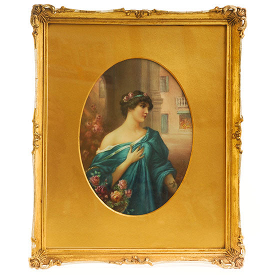Flower Seller Plaque