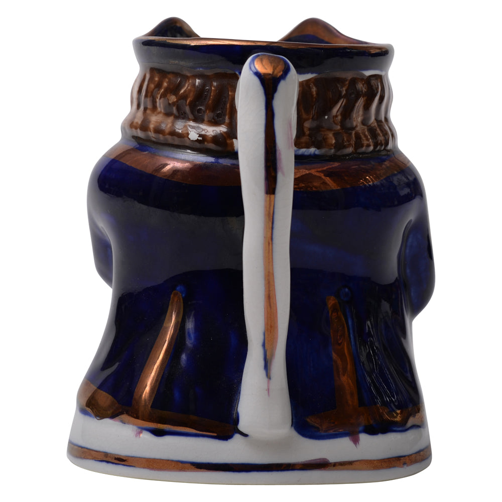 Blue Willow Toby Pitcher