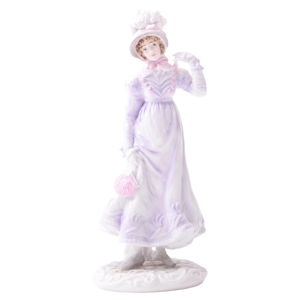 Figurine, walking-out dress, royal worcester, limited edition of 9,500