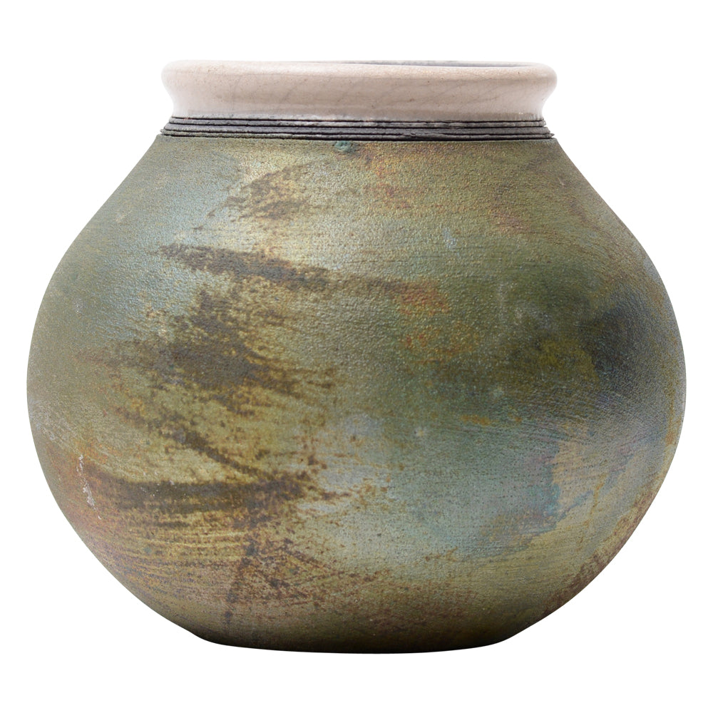 Vase Raku Pottery