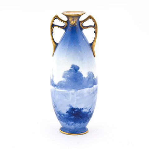 Blue Chikdren Vase