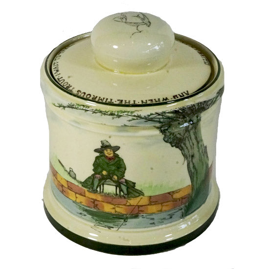 Gallant Fisher Tobacco Jar 