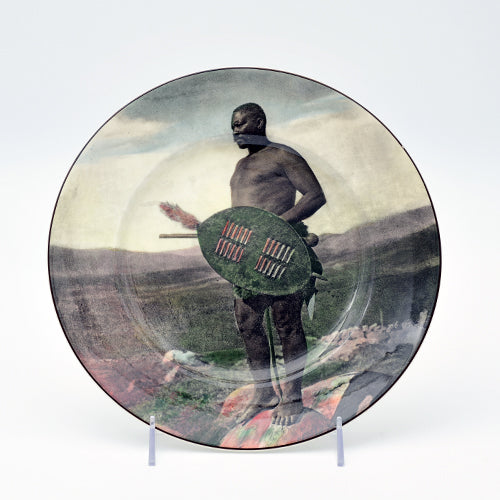 zulu warrior Plate