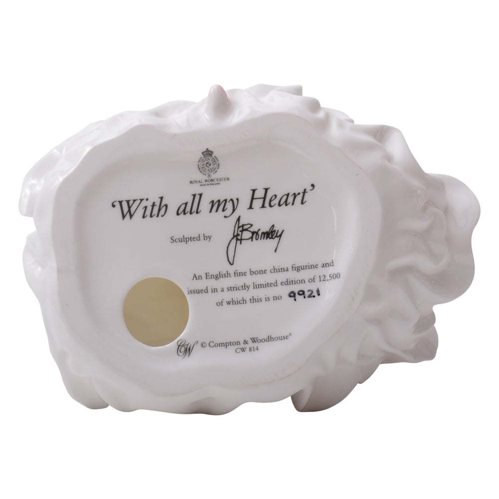 With All My Heart by Royal Worcester