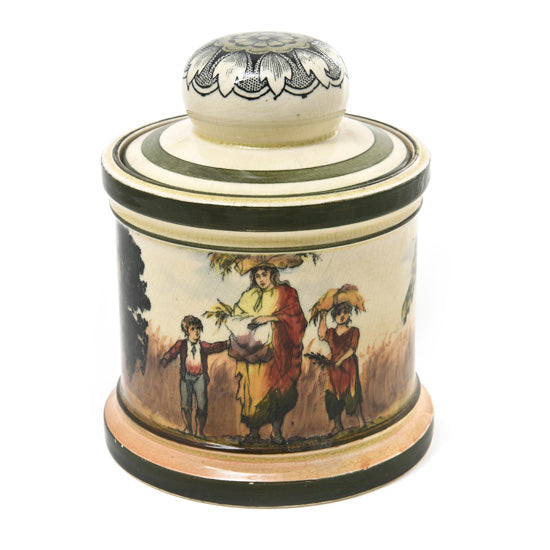 The Gleaners Old English Tobacco Jar