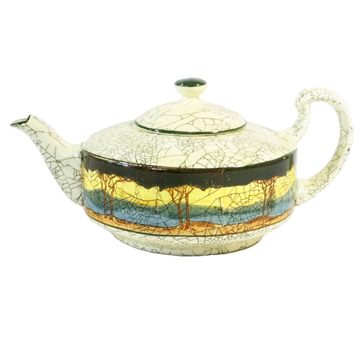 Deadwood Crackle Teapot