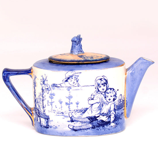 Dutch Teapot (Restored Lid)