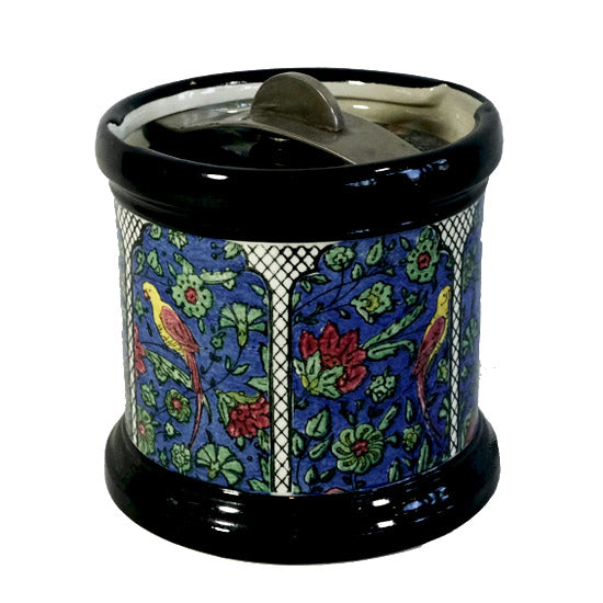 Parrot Tobacco Jar