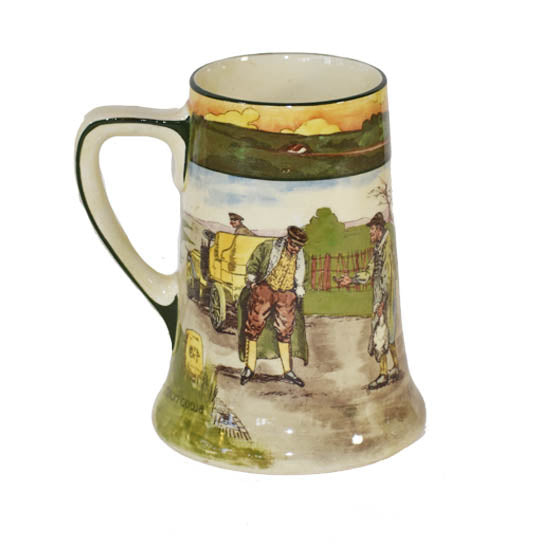 Early Motoring Tankard