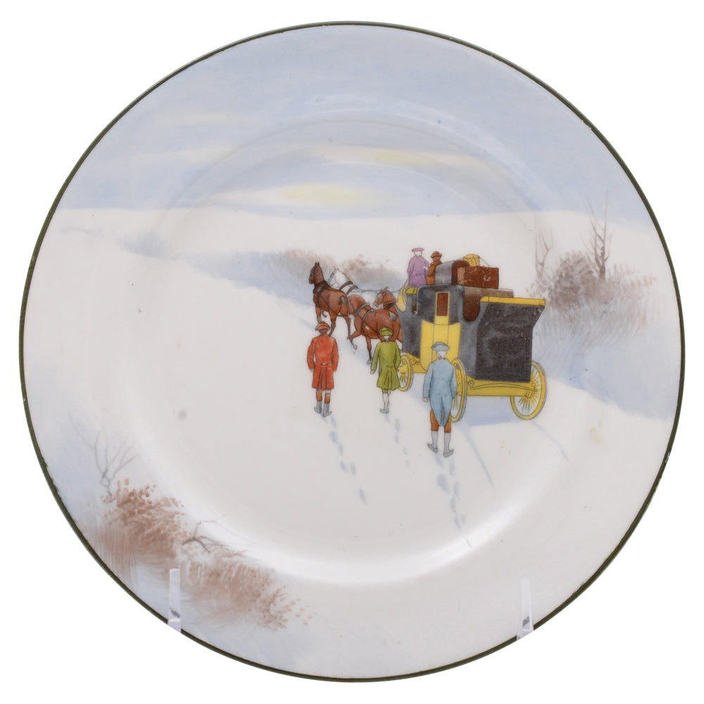 Plate Coaching Snow H.7&quot;