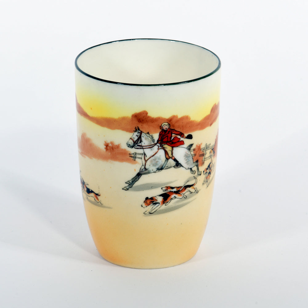 Beaker  Hunting Scene  H.3.25"