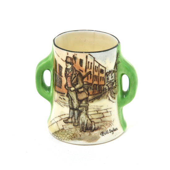 Small Mug with Two Handles, Dickens, Bill Sykes