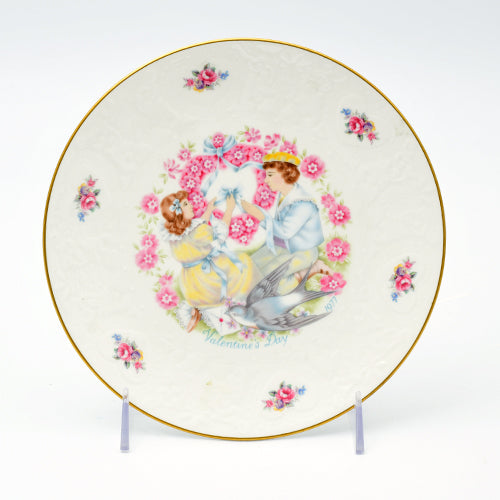 Valentine&#39;s Day Plate 1977