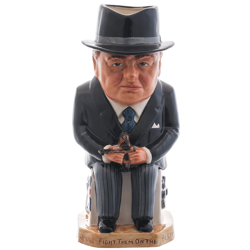 Winston Churchill Toby Jug