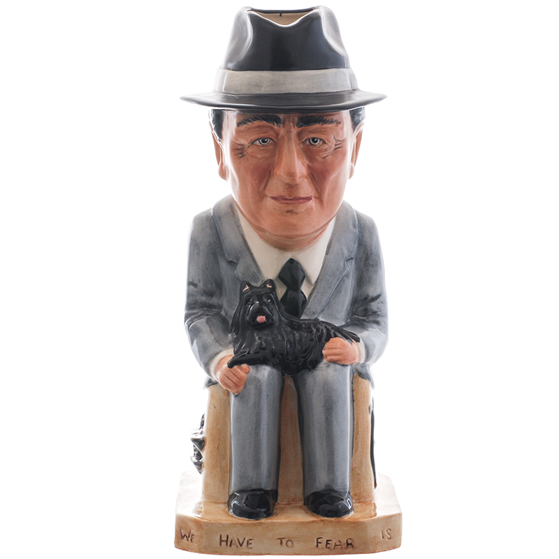 Franklin D Roosevelt Toby Jug